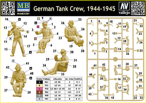 1/35 German Tank Crew, 1944-1945 - Hobby Sense