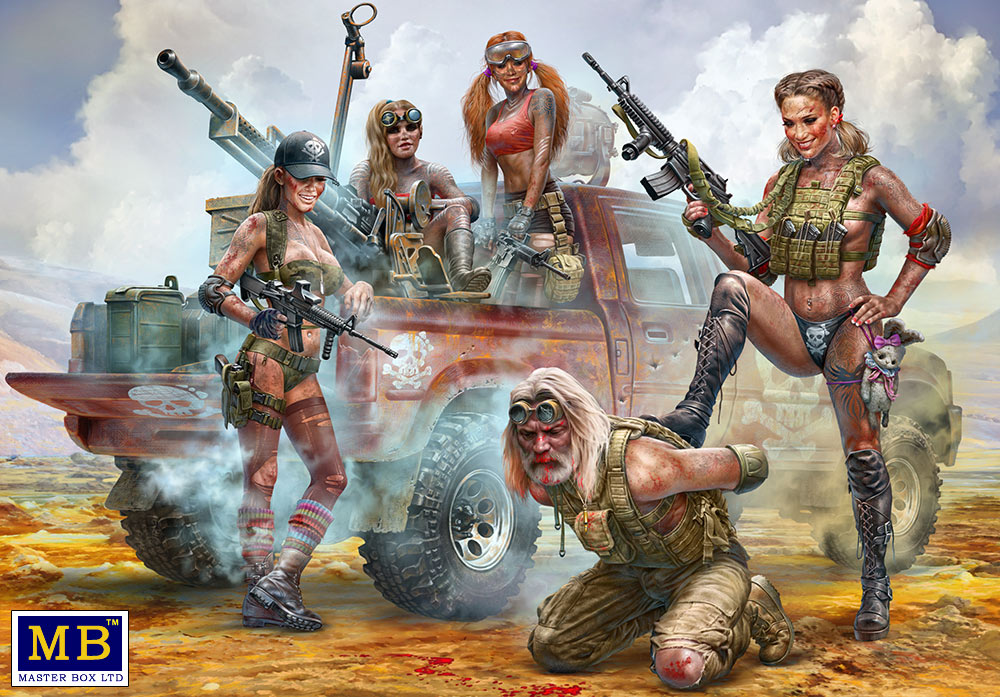 1/35 Skull Clan - New Amazons. This is not the place for strangers! - Hobby Sense