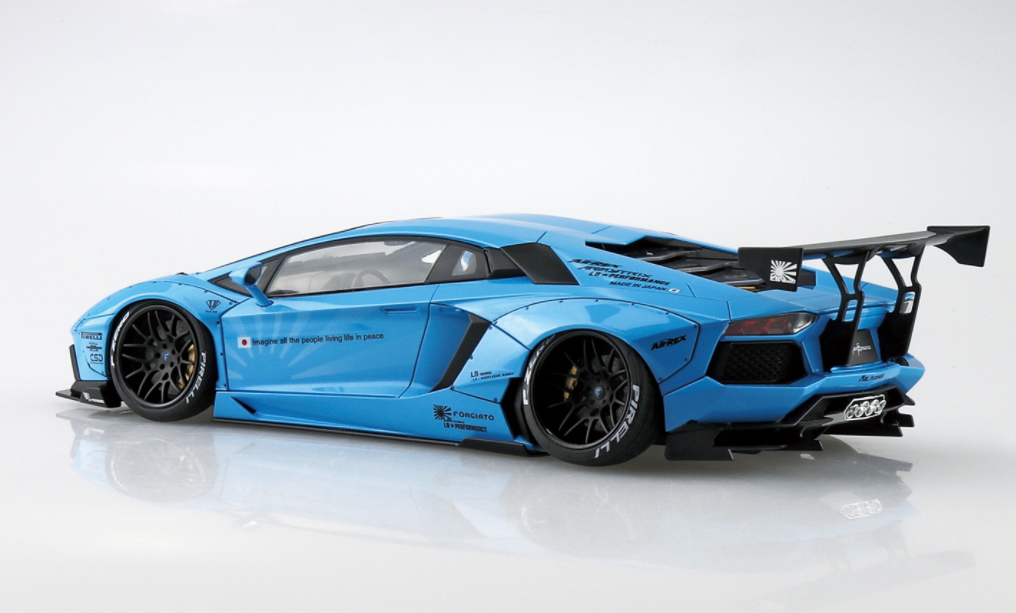 1/24 LB-Works Lamborghini Aventador Ver.1 - Hobby Sense