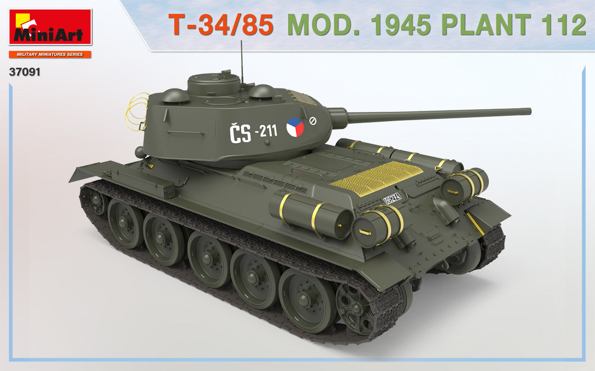 1/35 T34/85 Mod. 1945 Plant 112 - Hobby Sense