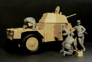 1/35 French Armoured Vehicle Crew 1940 - Hobby Sense