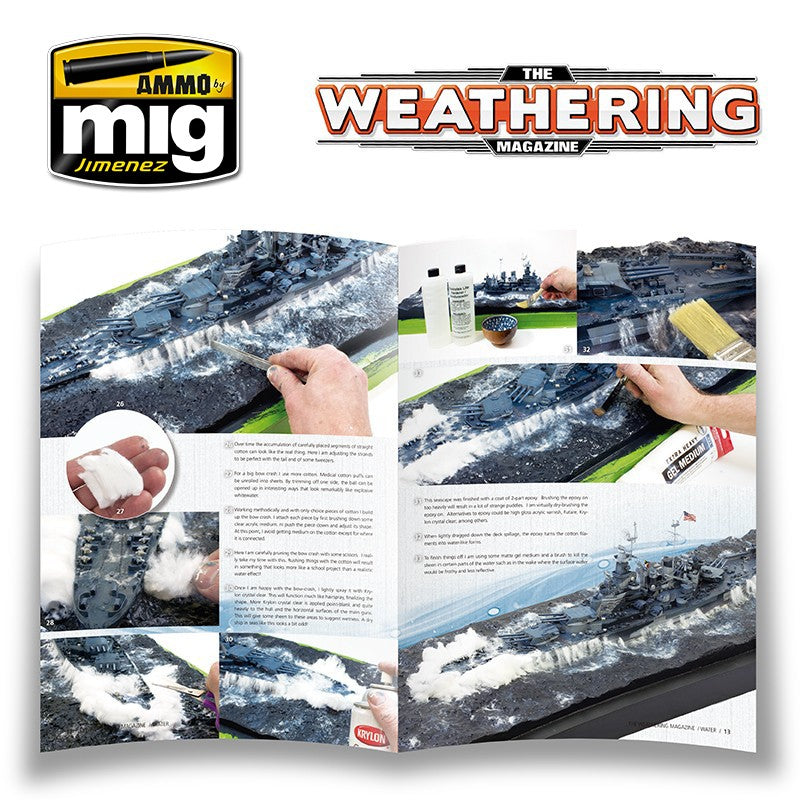 Ammo Mig The Weathering Magazine No 10: Water - Hobby Sense