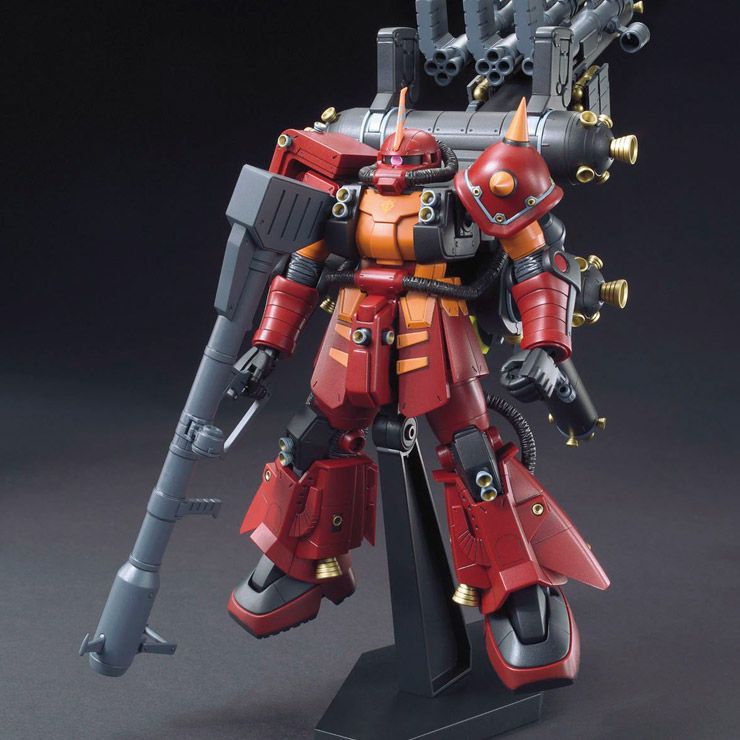 SAKU☆ Bandai Hobby HG Zaku II (Gundam Thunderbolt Version) Model