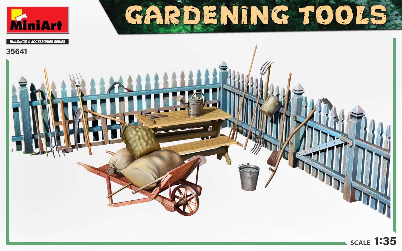 1/35 Gardening Tools - Hobby Sense
