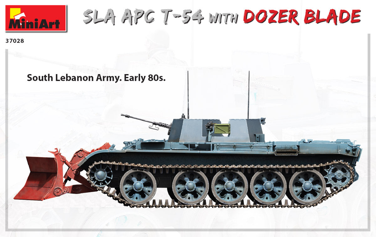 1/35 SLA APC T-54 w/Dozer Blade. Interior Kit - Hobby Sense