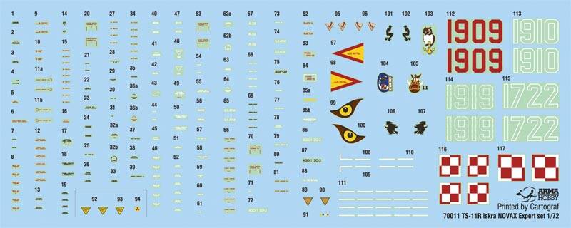 1/72 TS11 Iskra R Novax Expert Set - Hobby Sense