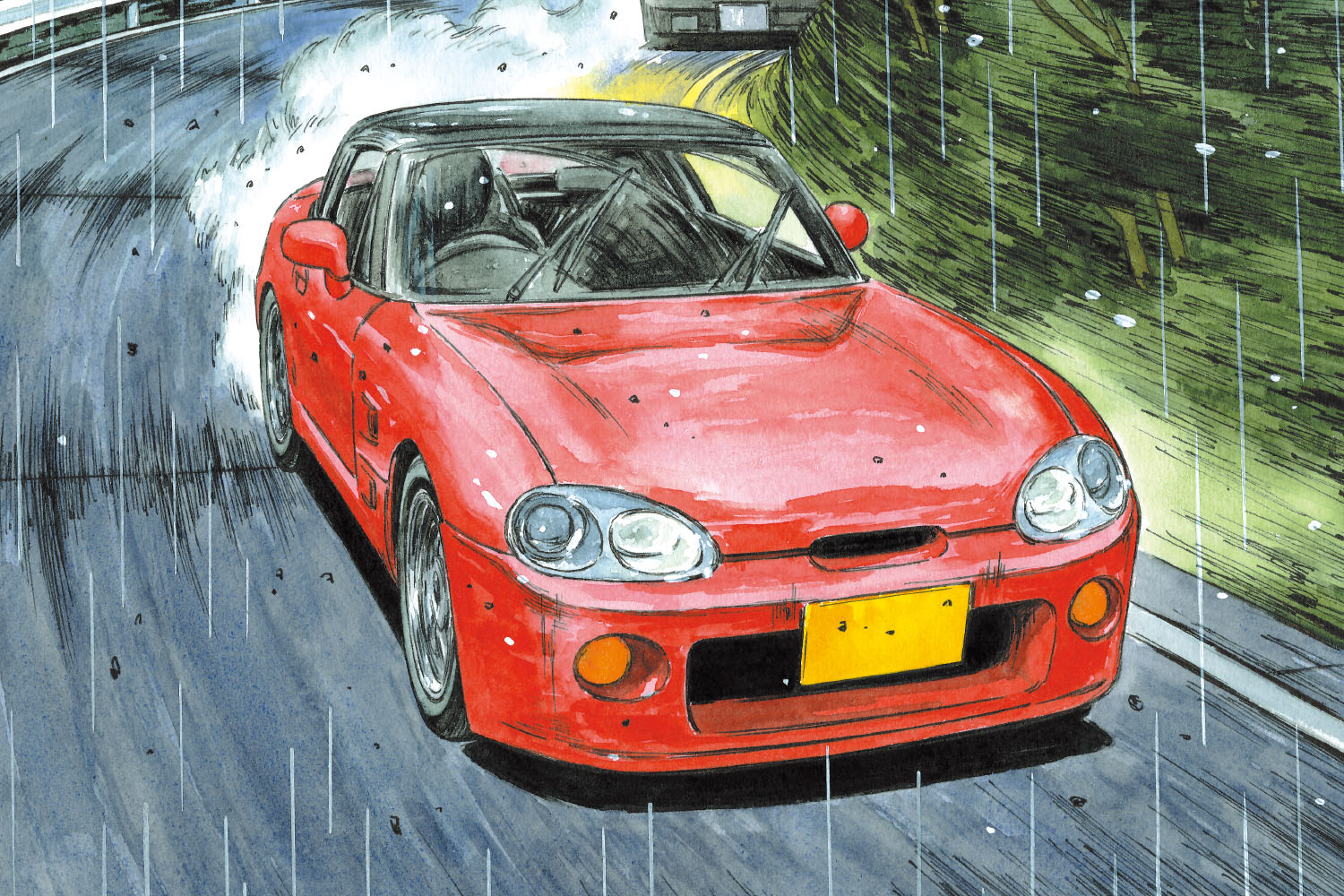 1/24 Initial D Sakamoto EA11R Cappuccino - Hobby Sense