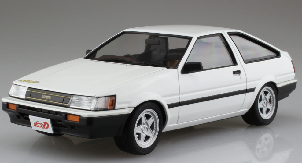 1/24 Initial D Takeuchi Itsuki Toyota Ae85 Levin - Hobby Sense