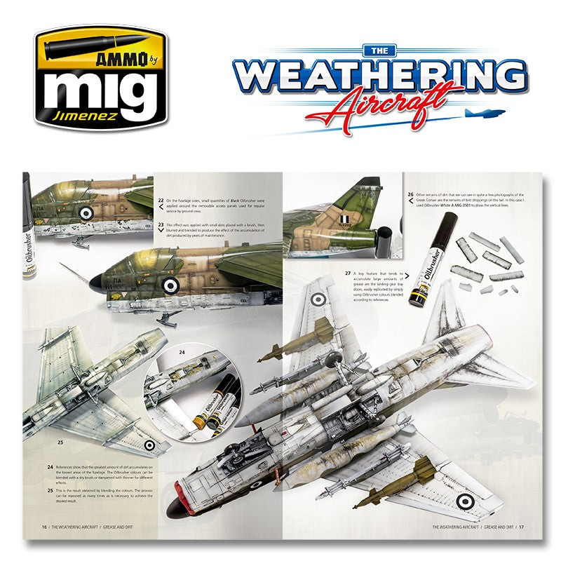 Ammo Mig The Weathering Aircraft Issue 15: Grease and Dirt - Hobby Sense