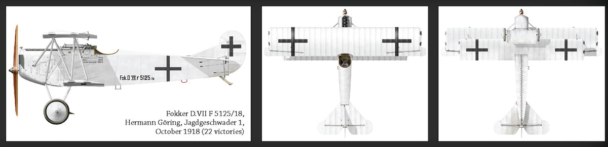 1/32 Fokker D.VII F "Hermann Göring" with Figure - Hobby Sense