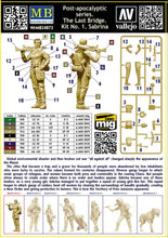1/24 Post-apocalyptic series. The Last Bridge. Kit No. 1. Sabrina - Hobby Sense