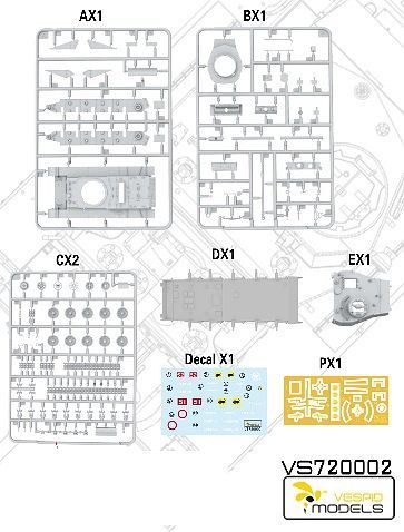 1/72 British Cruiser Tank A34 'Comet' Mk.IA - Hobby Sense