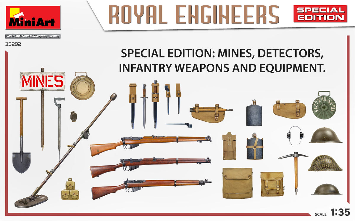 1/35 Royal Engineers. Special Edition - Hobby Sense