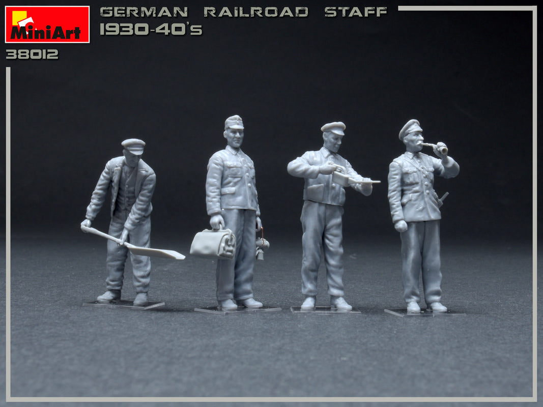 1/35 German Railroad Staff 1930-40s - Hobby Sense