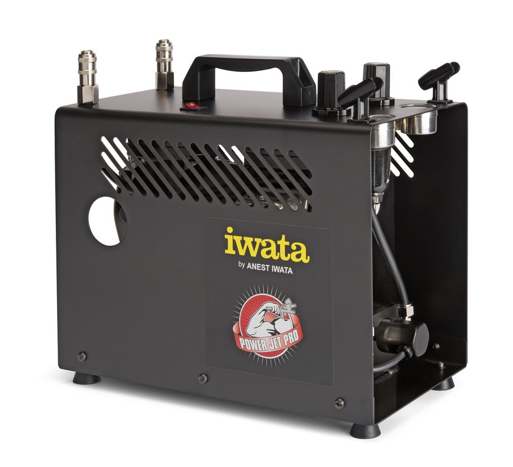 Iwata Power Jet Pro 110-120V Airbrush Compressor - Hobby Sense