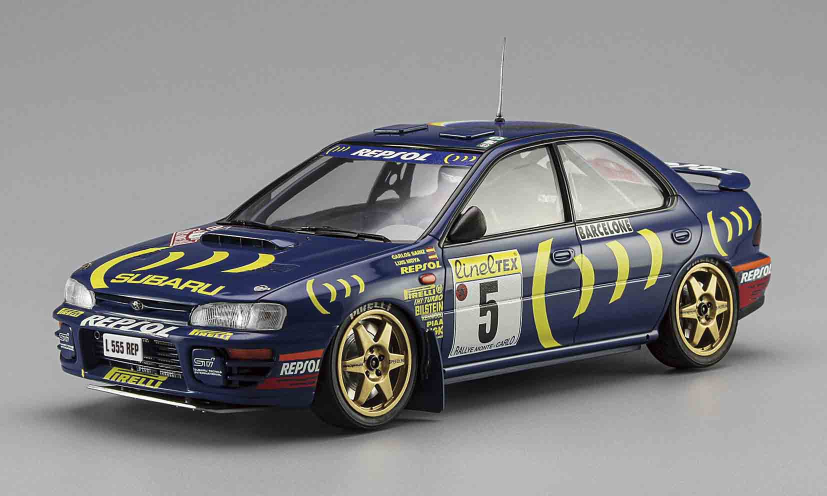1/24 Subaru Impreza 1995 Monte-Carlo Rally Winner Super Detail - Hobby Sense
