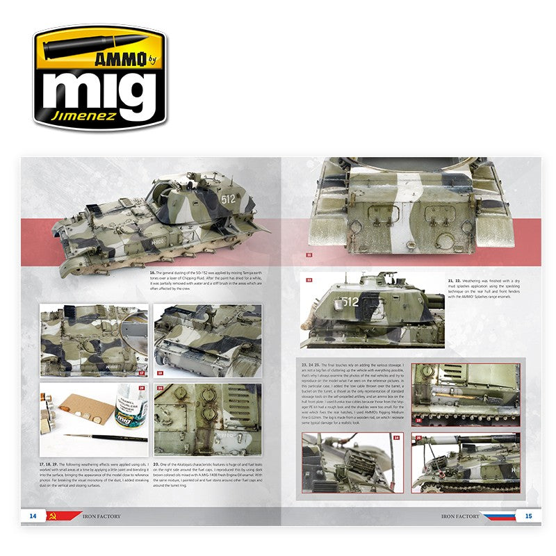 Ammo Mig The Weathering Magazine - Special - Iron Factory - Hobby Sense
