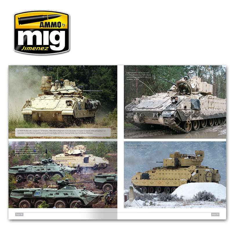 Ammo Mig M2A3 Bradley Fighting Vehicle in Europe - In Detail Vol. 2 - Hobby Sense