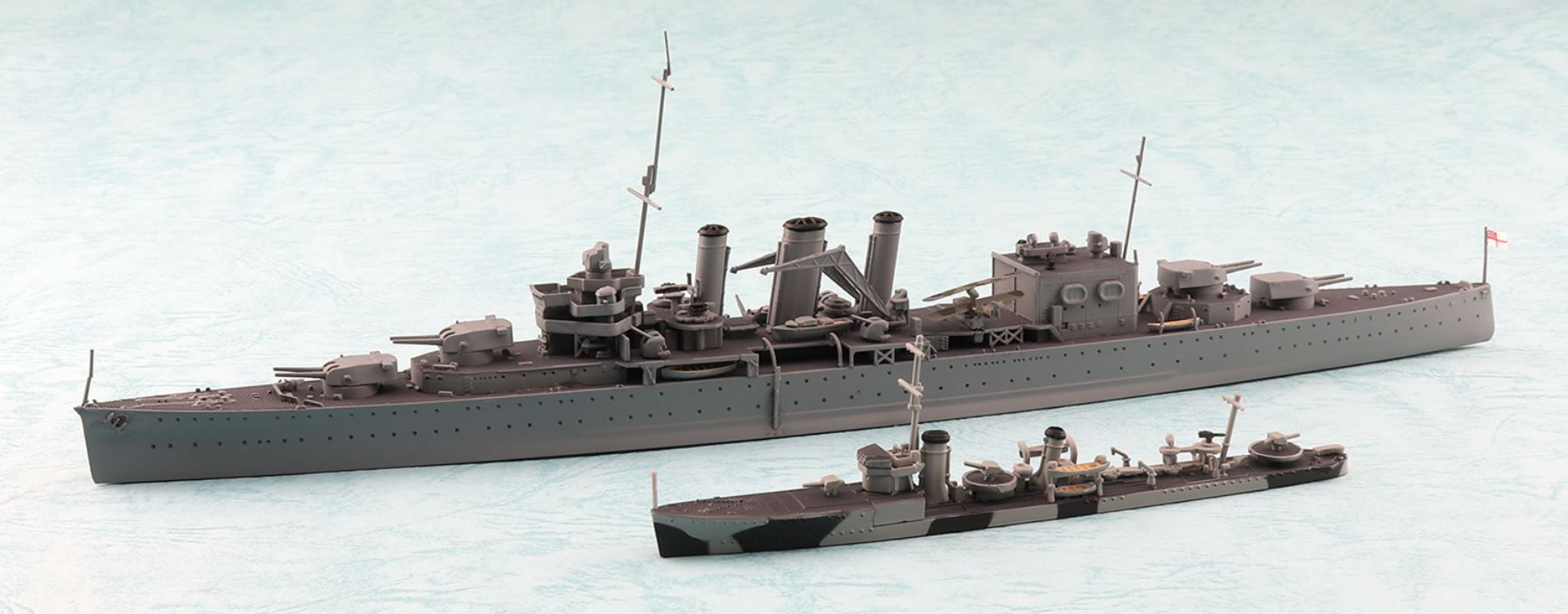 1/700 HMS Cornwall British Heavy Cruiser - Hobby Sense