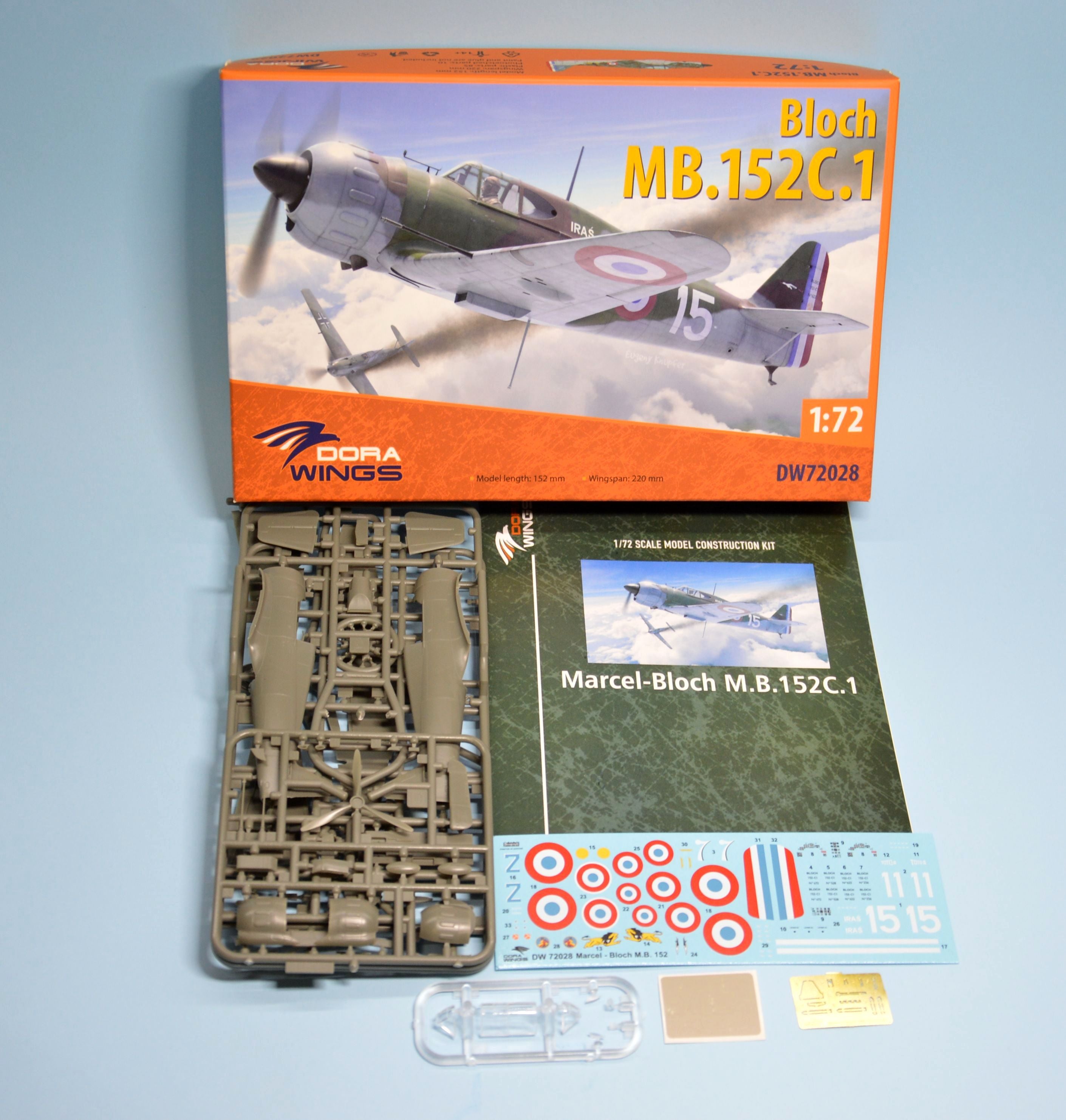 1/72 Bloch MB.152C.1 - Hobby Sense