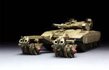 1/35 Israeli Tank Merkava Mk.3 BAZ w/Nochri Dalet Mine Roller System - Hobby Sense