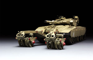 1/35 Israeli Tank Merkava Mk.3 BAZ w/Nochri Dalet Mine Roller System - Hobby Sense