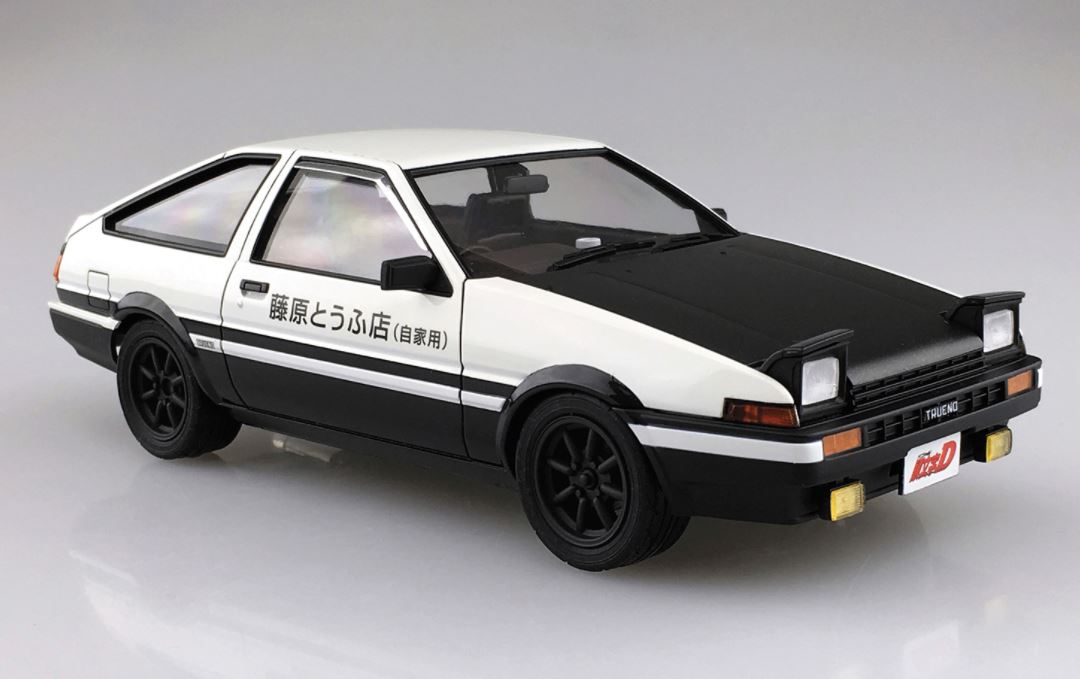 1/24 Initial D Toyota Fujiwara Takumi AE86 Trueno Project-D - Hobby Sense