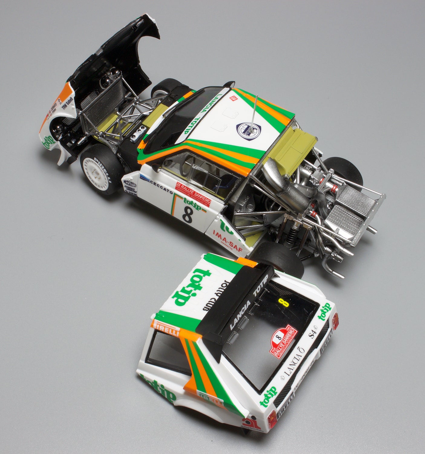 1/24 Lancia Delta S4 '86 San Remo Rally - Hobby Sense