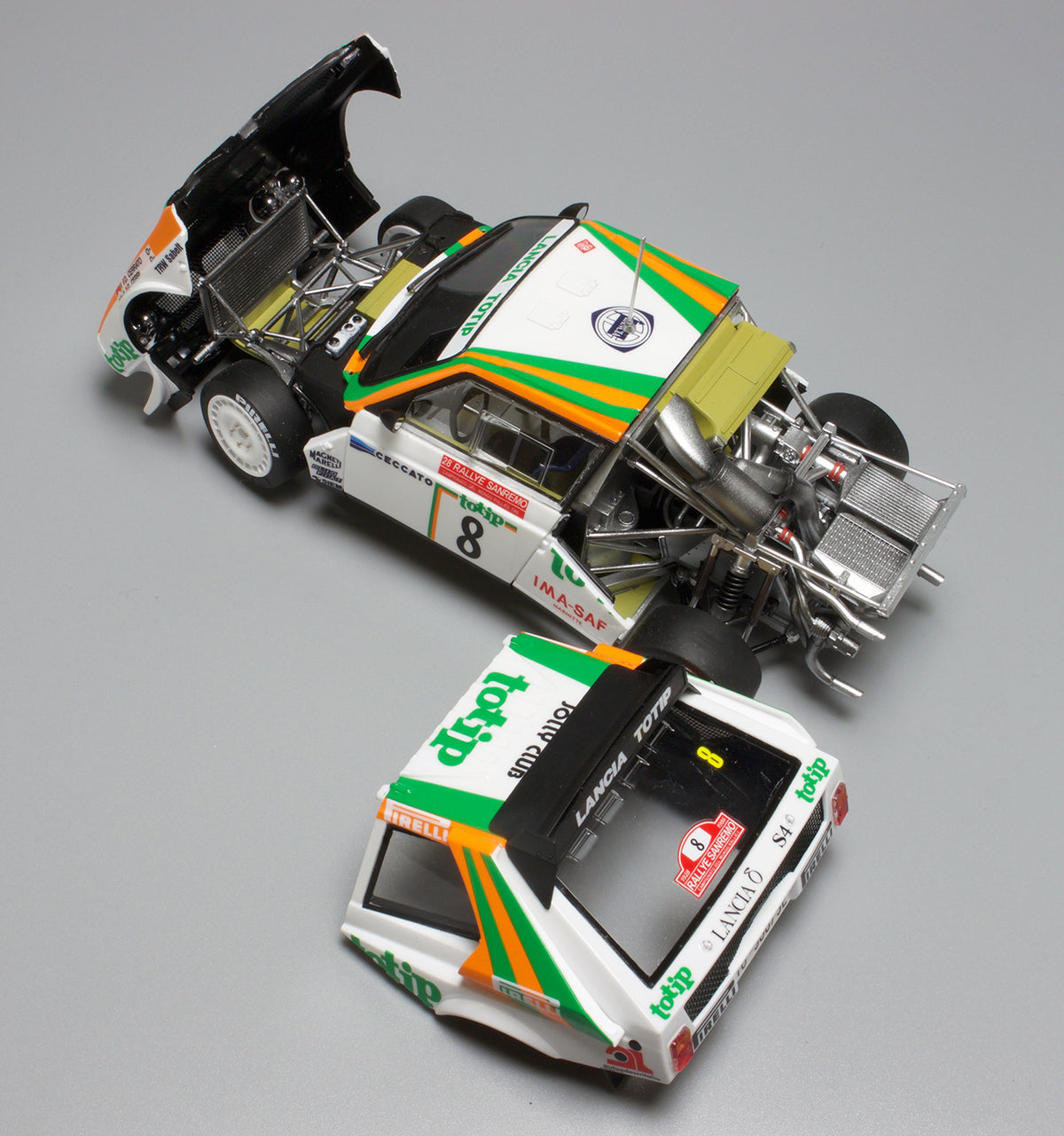 1/24 Lancia Delta S4 '86 San Remo Rally - Hobby Sense