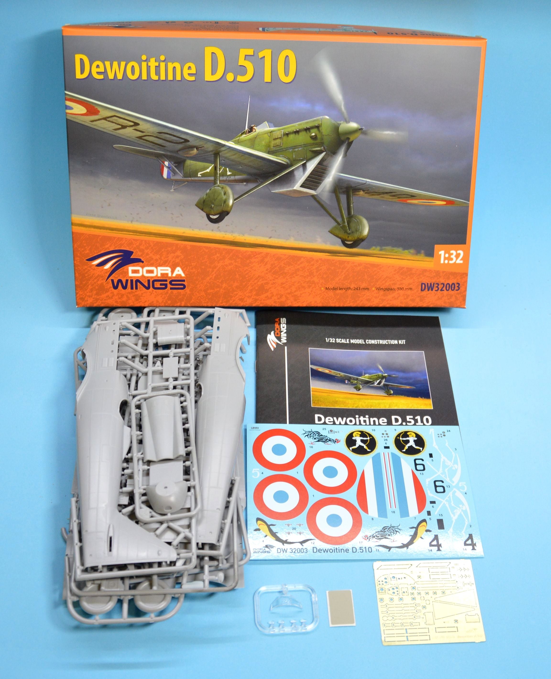 1/32 Dewoitine D.510 - Hobby Sense