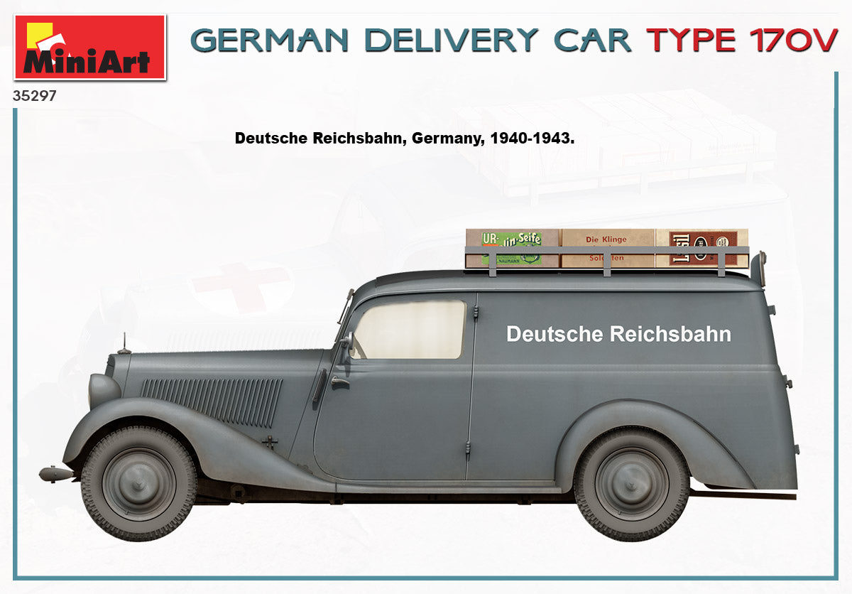 1/35 German Delivery Car Type 170V - Hobby Sense