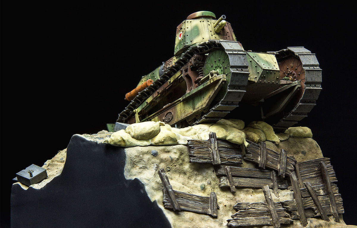 1/35 French FT-17 Light Tank (Rivet Turret) - Hobby Sense