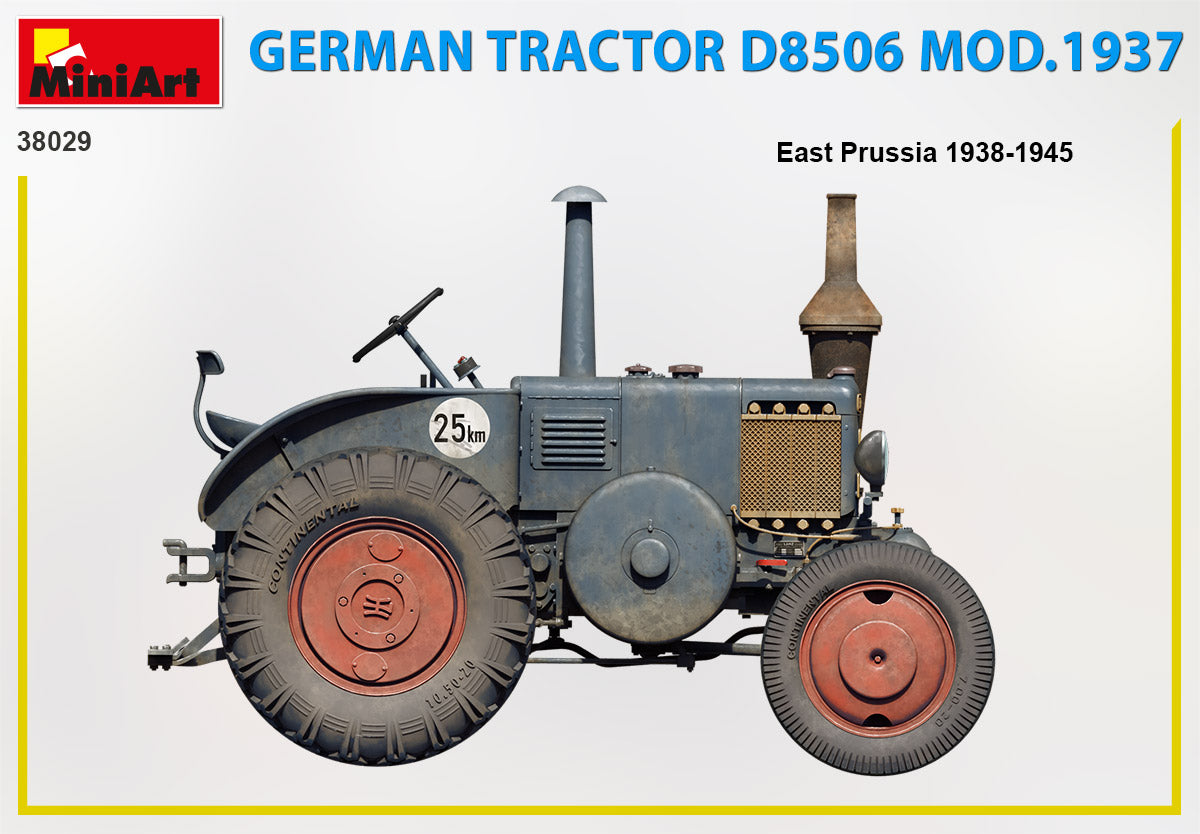 1/35 German Tractor D8506 Mod. 1937 - Hobby Sense