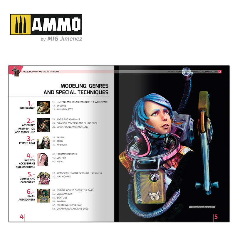 Ammo Mig Encyclopedia of Figures Modelling Techniques - Vol. 3: Modelling, Genres and Special Techniques - Hobby Sense