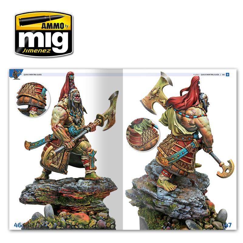Ammo Mig Encyclopedia of Figures Modelling Techniques - Vol. 0: Quick Guide for Painting - Hobby Sense