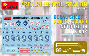 1/35 French Petrol Station 1930-40 - Hobby Sense