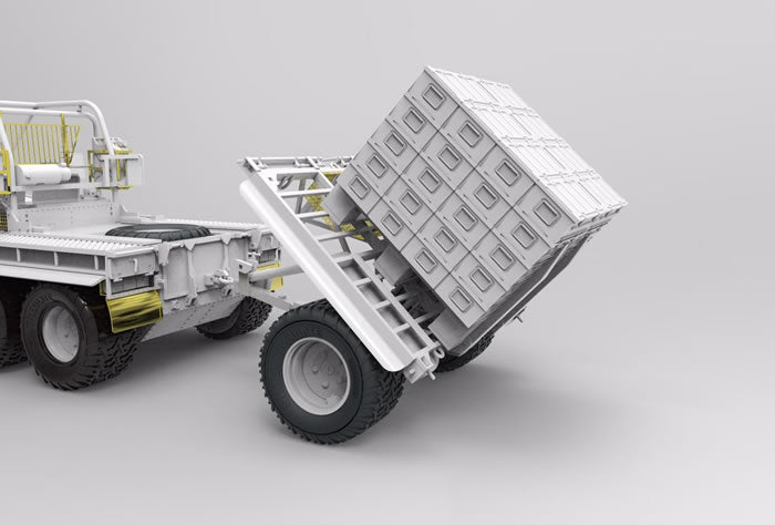 1/35 British Ammo Boxes & Trailer - Hobby Sense