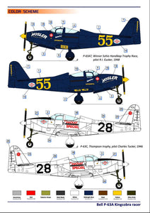 1/72 Bell P-63A Kingcobra Racer - Hobby Sense