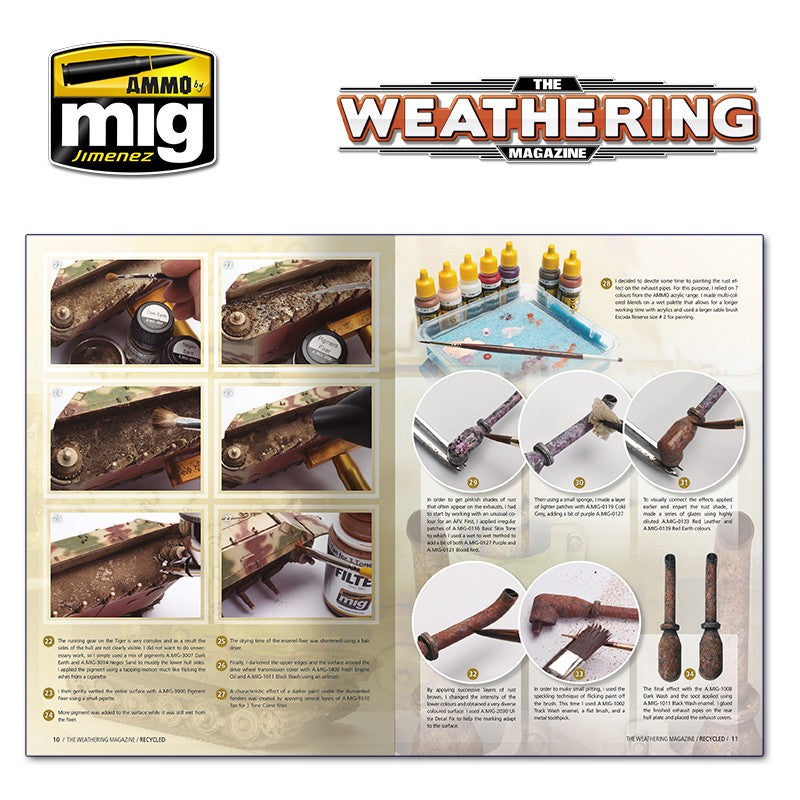 Ammo Mig The Weathering Magazine No 27: Recycled - Hobby Sense