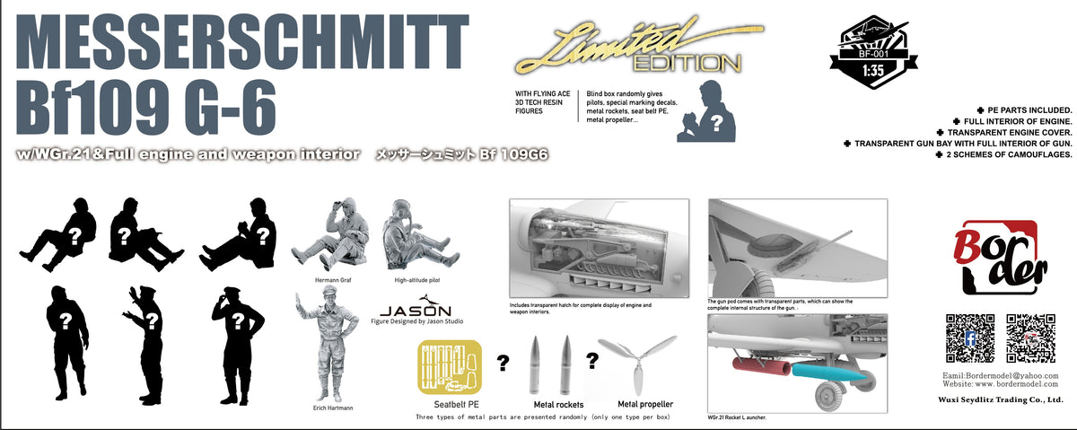 1/35 Messerschmitt BF109G-6 - Hobby Sense