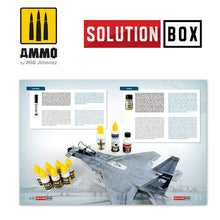 Ammo Mig How To Paint USAF Navy Grey Fighters - Solution Book - Hobby Sense