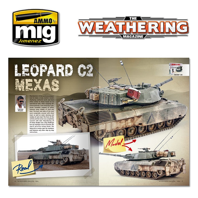 Ammo Mig The Weathering Magazine No 18: Real - Hobby Sense