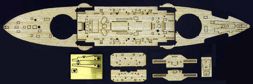 1/350 Wooden Deck For HAS 40021 IJN Battleship Mikasa - Hobby Sense