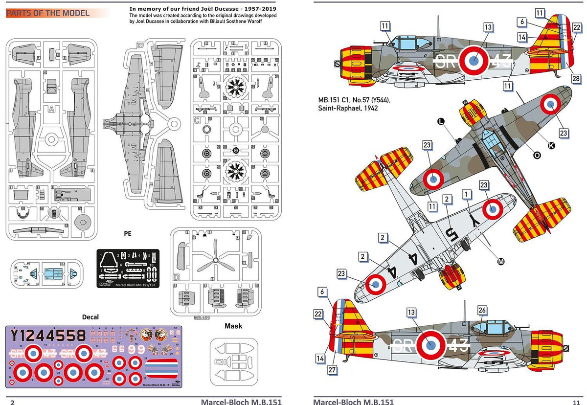 1/72 Bloch MB.l 51C. 1 - Hobby Sense