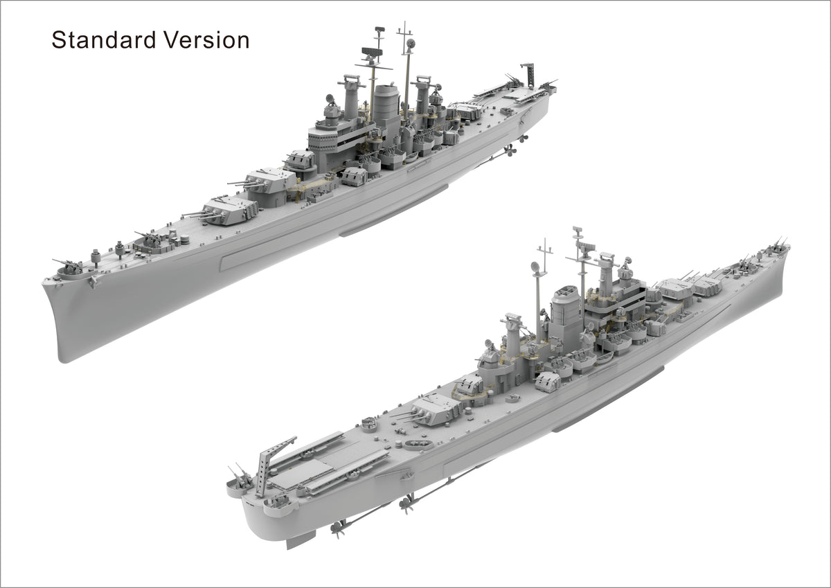 1/700 USS Des Moines CA134 - Hobby Sense