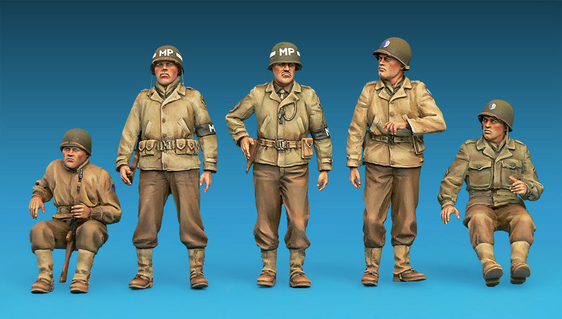 1/35 US Jeep Crew & MPs. Special Edition - Hobby Sense