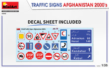 1/35 Traffic Signs Afghanistan. 2000's - Hobby Sense