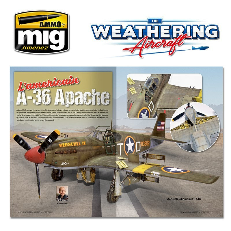 Ammo Mig The Weathering Aircraft Issue 09: Desert Eagles - Hobby Sense