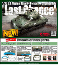 1/35 US Medium Tank M4 Composite Sherman late 'Last Chance' - Hobby Sense