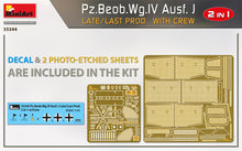 1/35 Pz.Beob.Wg.IV Ausf. J Late/Last Prod. 2 in 1 with Crew - Hobby Sense